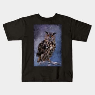 Eagle owl Kids T-Shirt